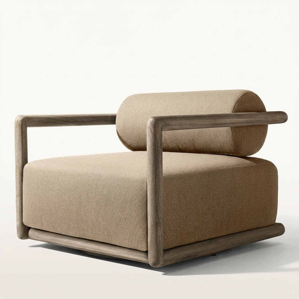 Noa Swivel Lounge Chair - hero