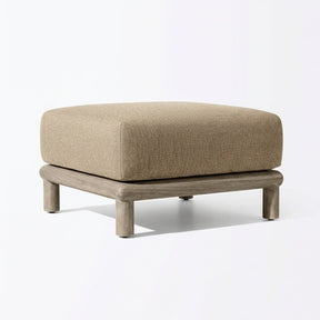 Noa Ottoman Teak - Back View