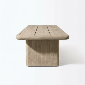 Noa Coffee Table Teak - Front View