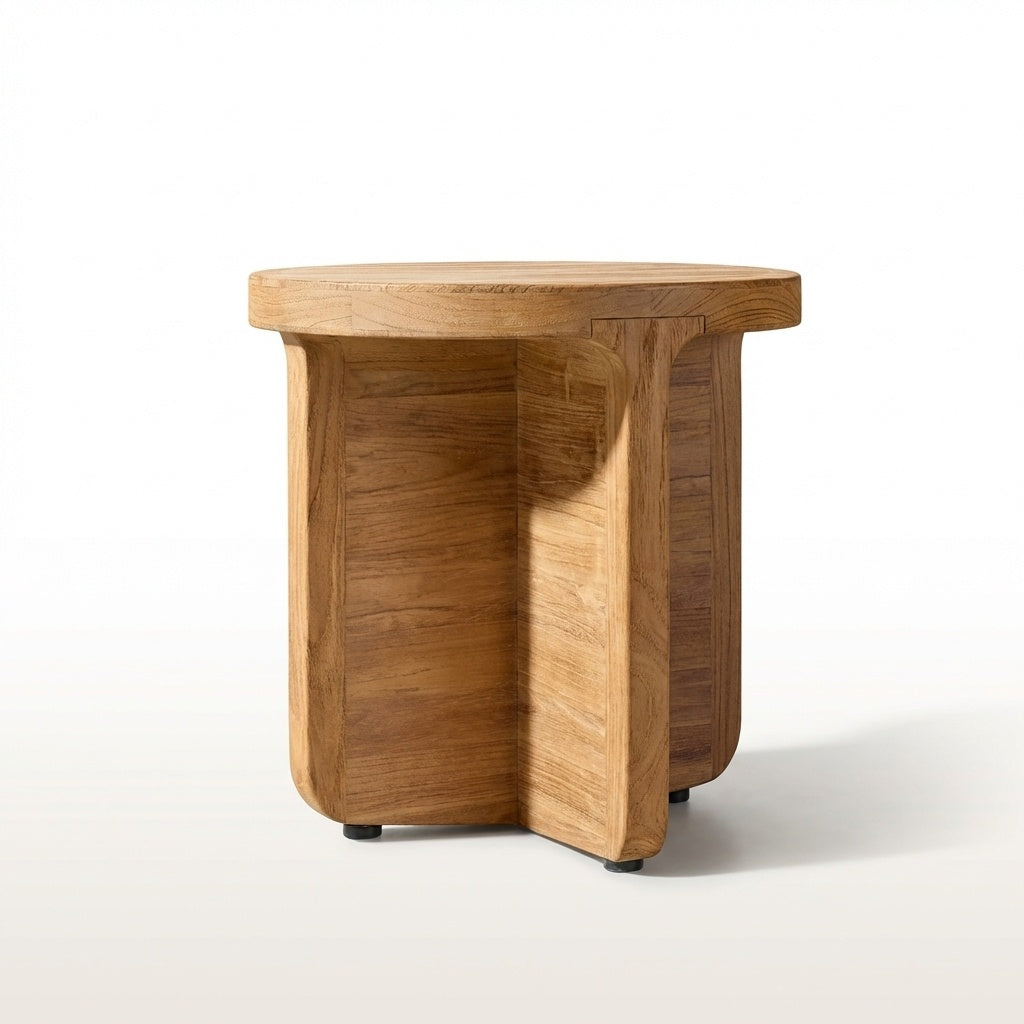 Luma Round Side Table — hero