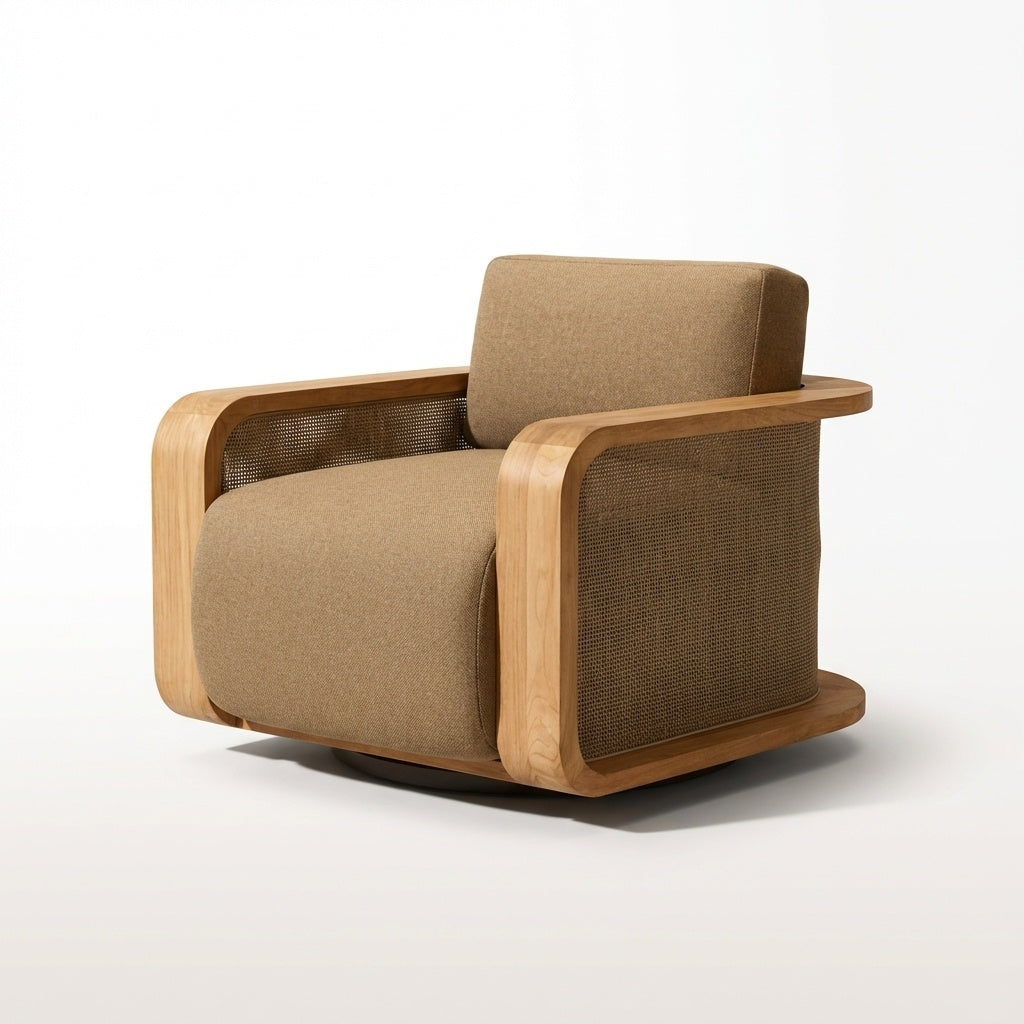 Luma Swivel Lounge Chair — hero