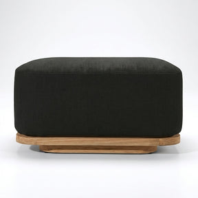 Aris Ottoman Teak - Side View