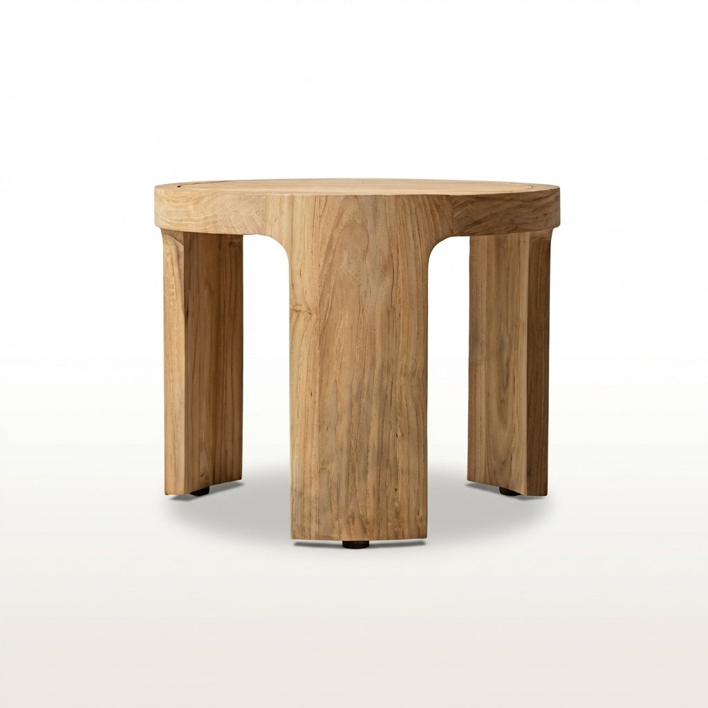 Aris Round Side Table — hero
