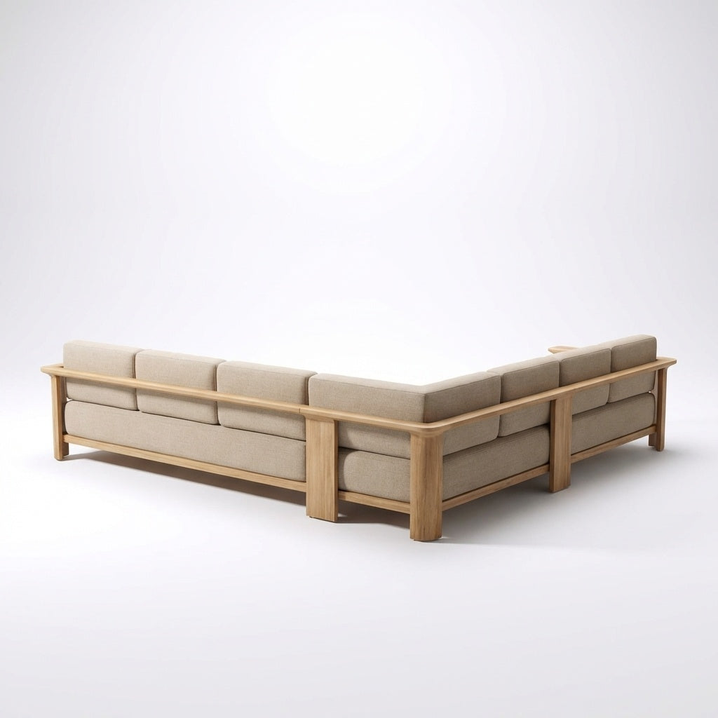 Venturo U Shaped Sofa - Back View