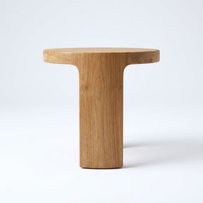 Aurelia Round Side Table - Side View