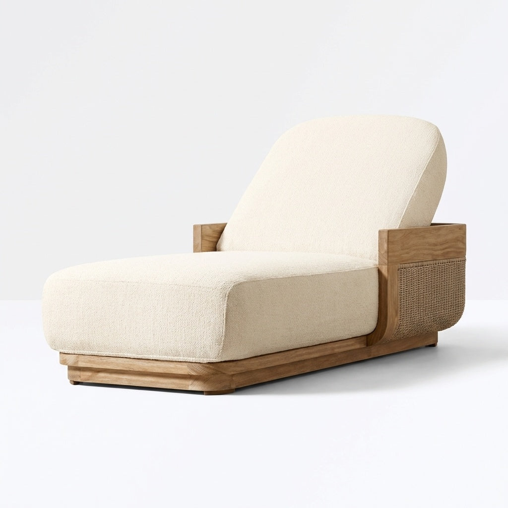 Aurelia Reclining Chaise - Front View