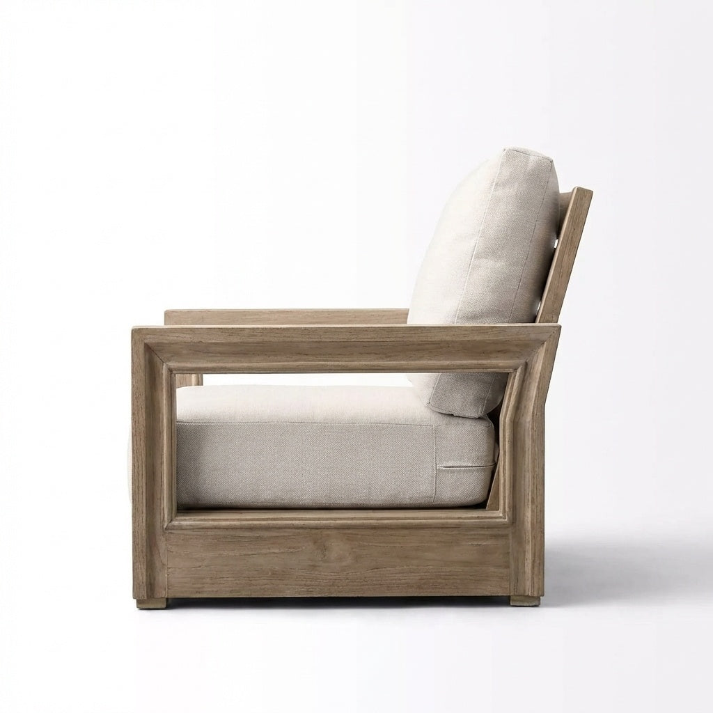 Arco Lounge Chair Teak - Side View