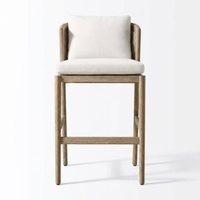 Adenza Counter Stool Teak - Front View