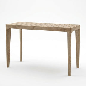 Adenza High Table Teak - Back View