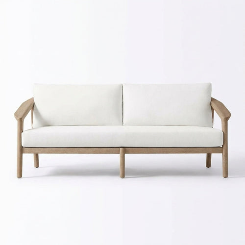 Adenza Sofa Teak - Front View