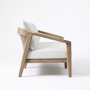 Adenza Sofa Teak - Side View