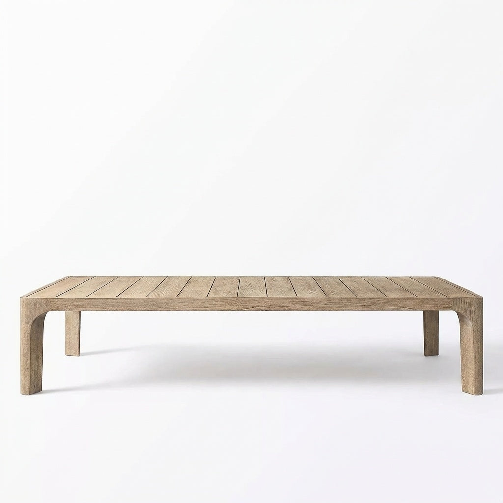 Adenza Coffee Table Teak - Front View
