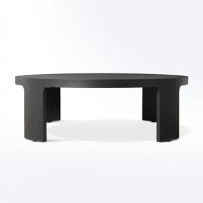 Aris Round Coffee Table - Front View