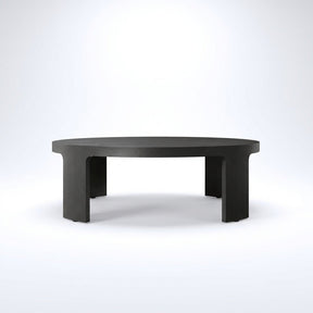 Aris Round Coffee Table - Side View
