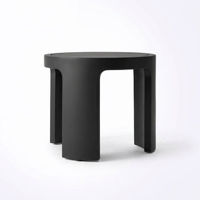 Aris Round Side Table - Back View