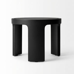 Aris Round Side Table - Front View