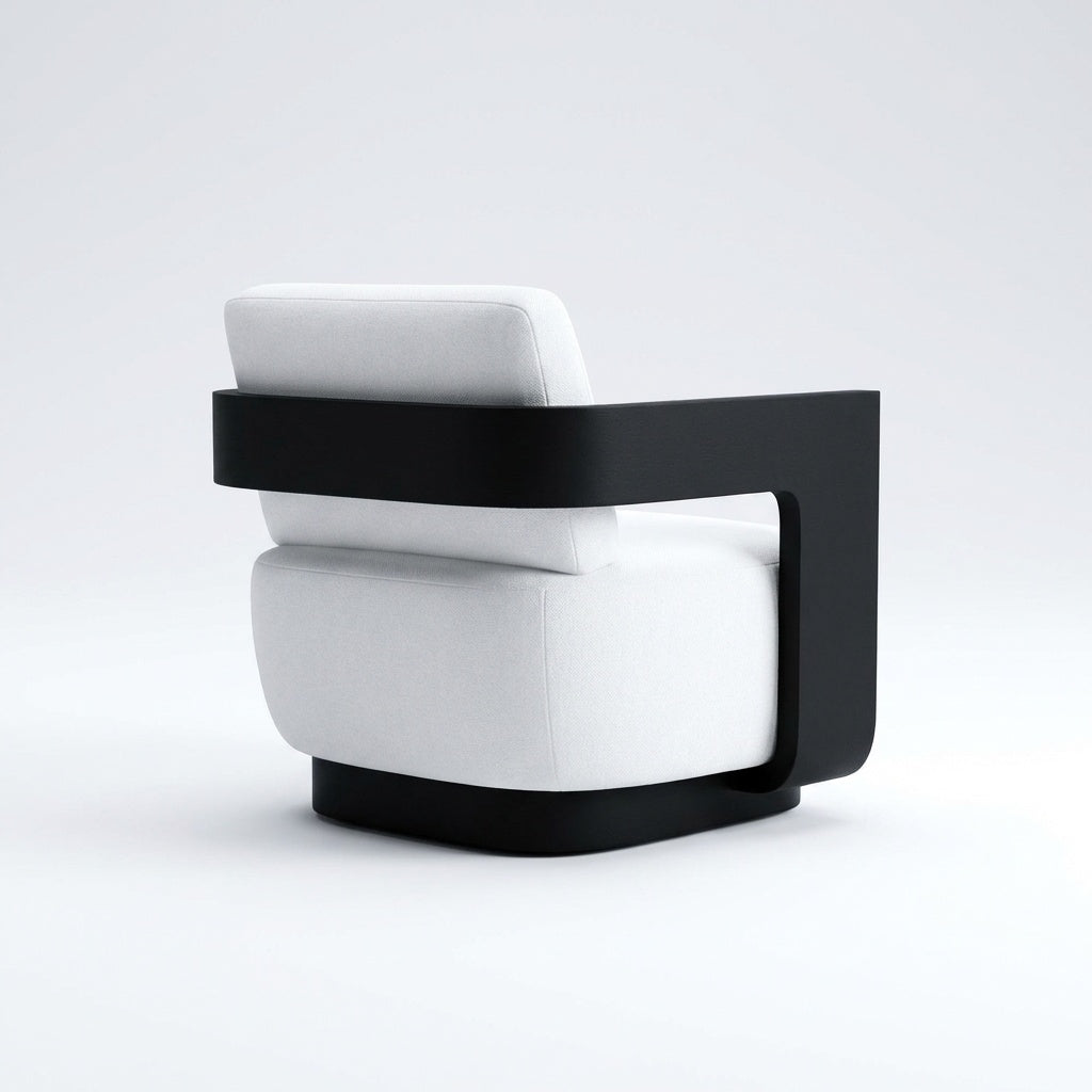 Aris Lounge Chair - Back View