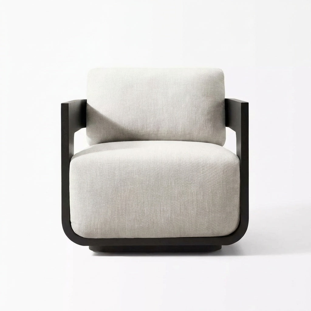 Aris Lounge Chair - Front View