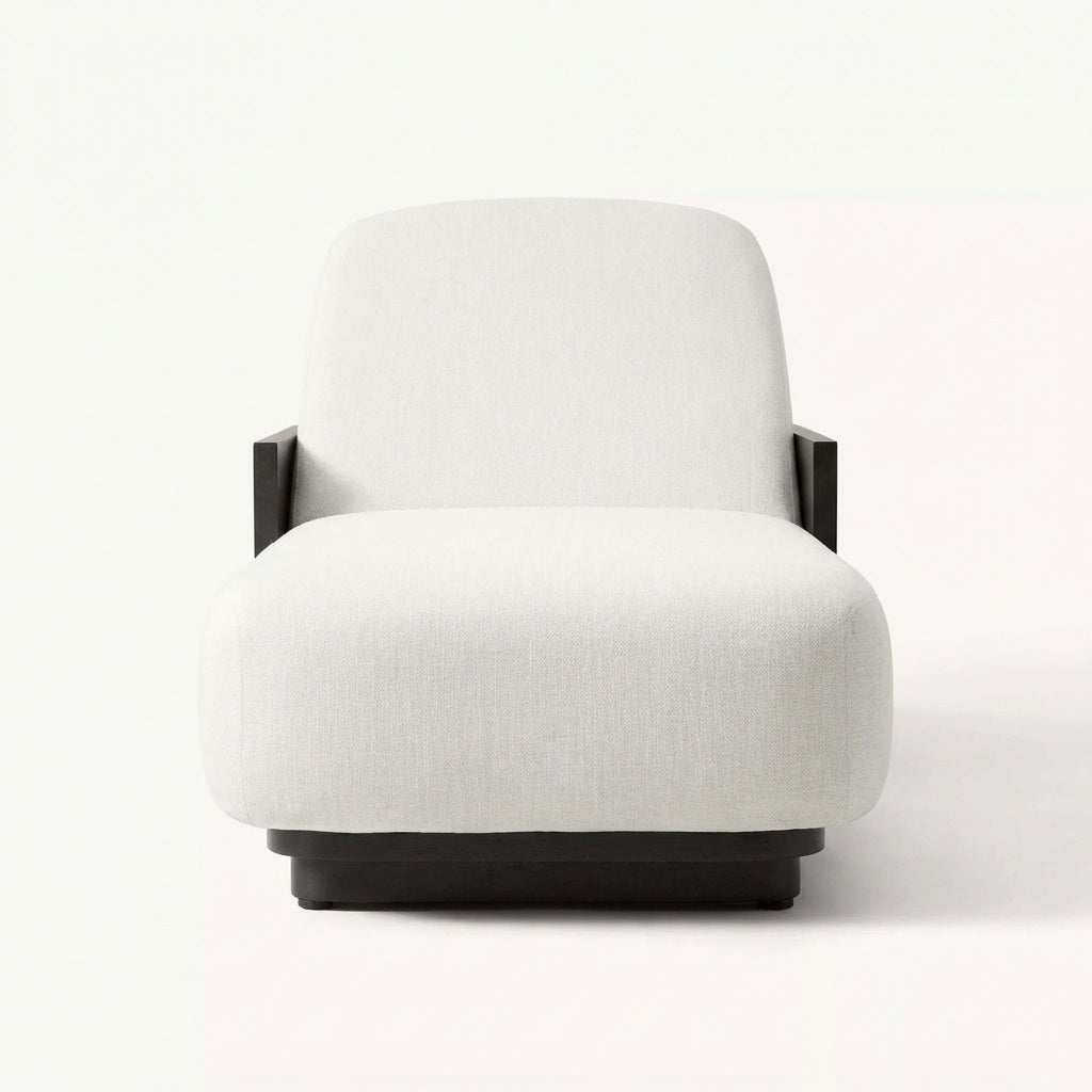 Aris Reclining Chaise - Front View