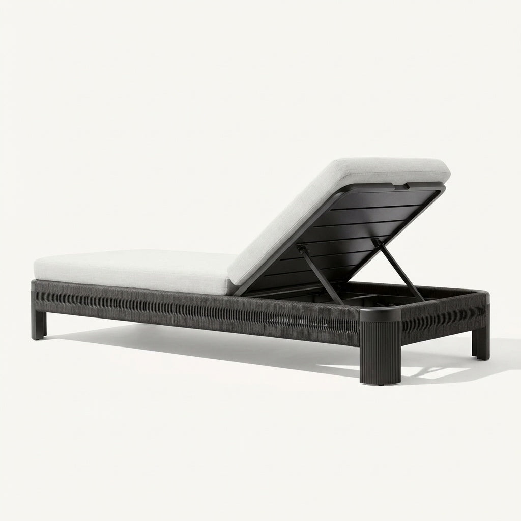 Altair Sun Lounger — back view