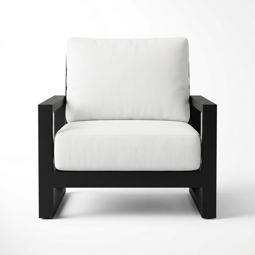 Arco Swivel Lounge Chair — front view