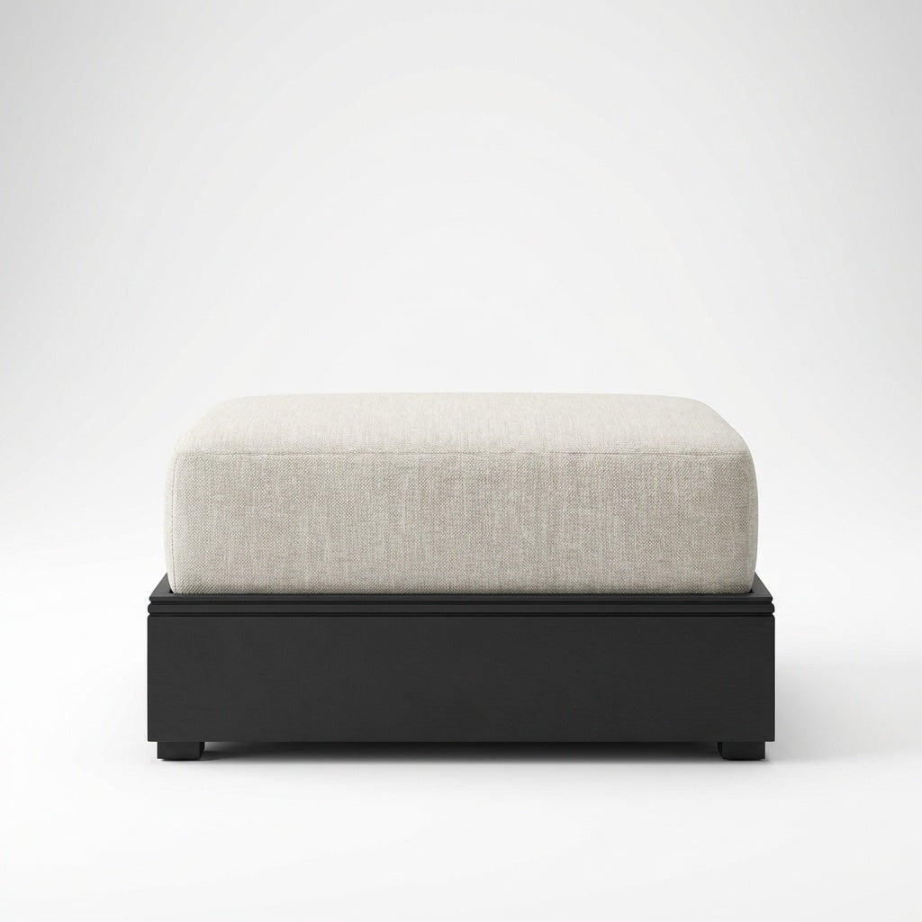 Arco Classic Ottoman — front view