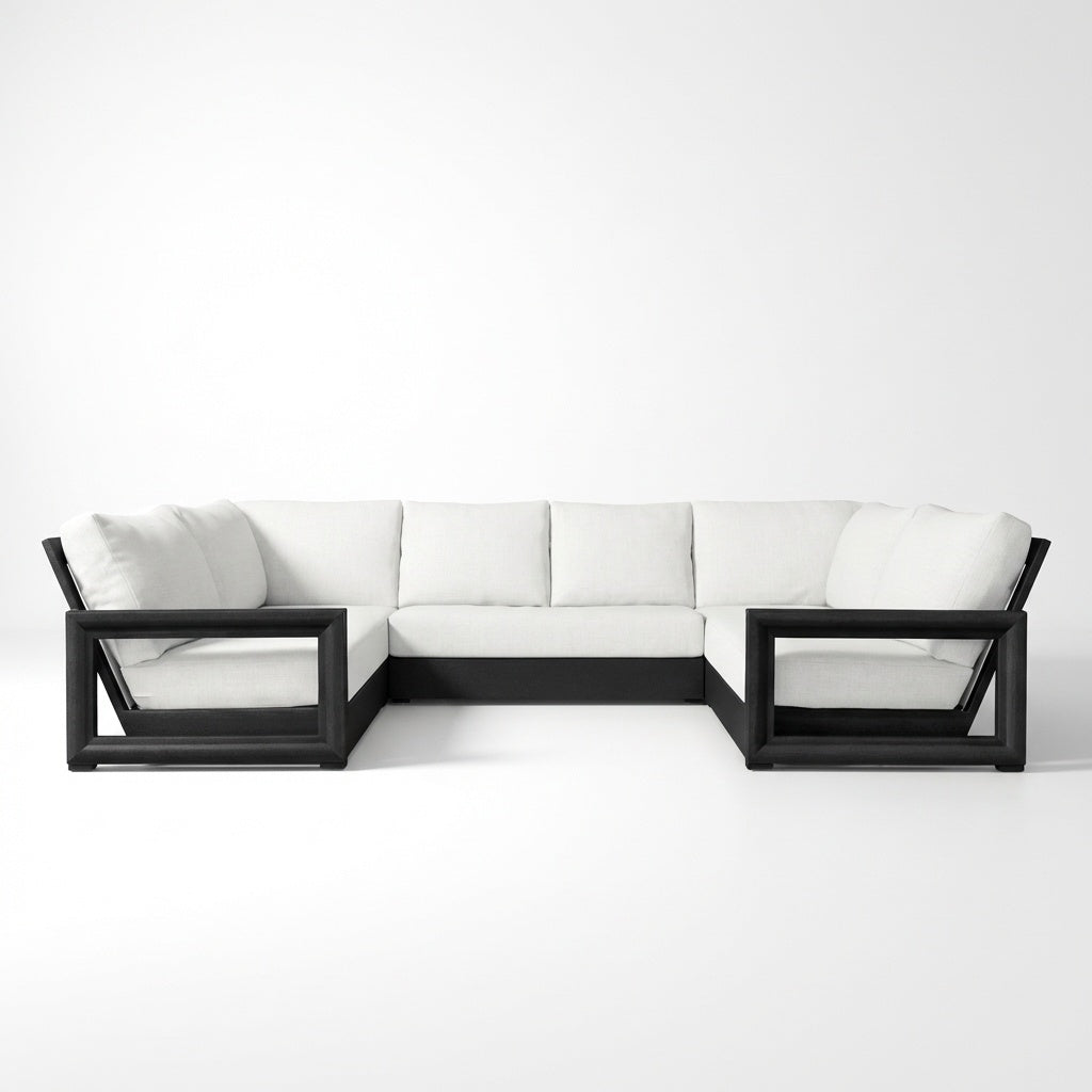Arco U Shaped Sofa — side view