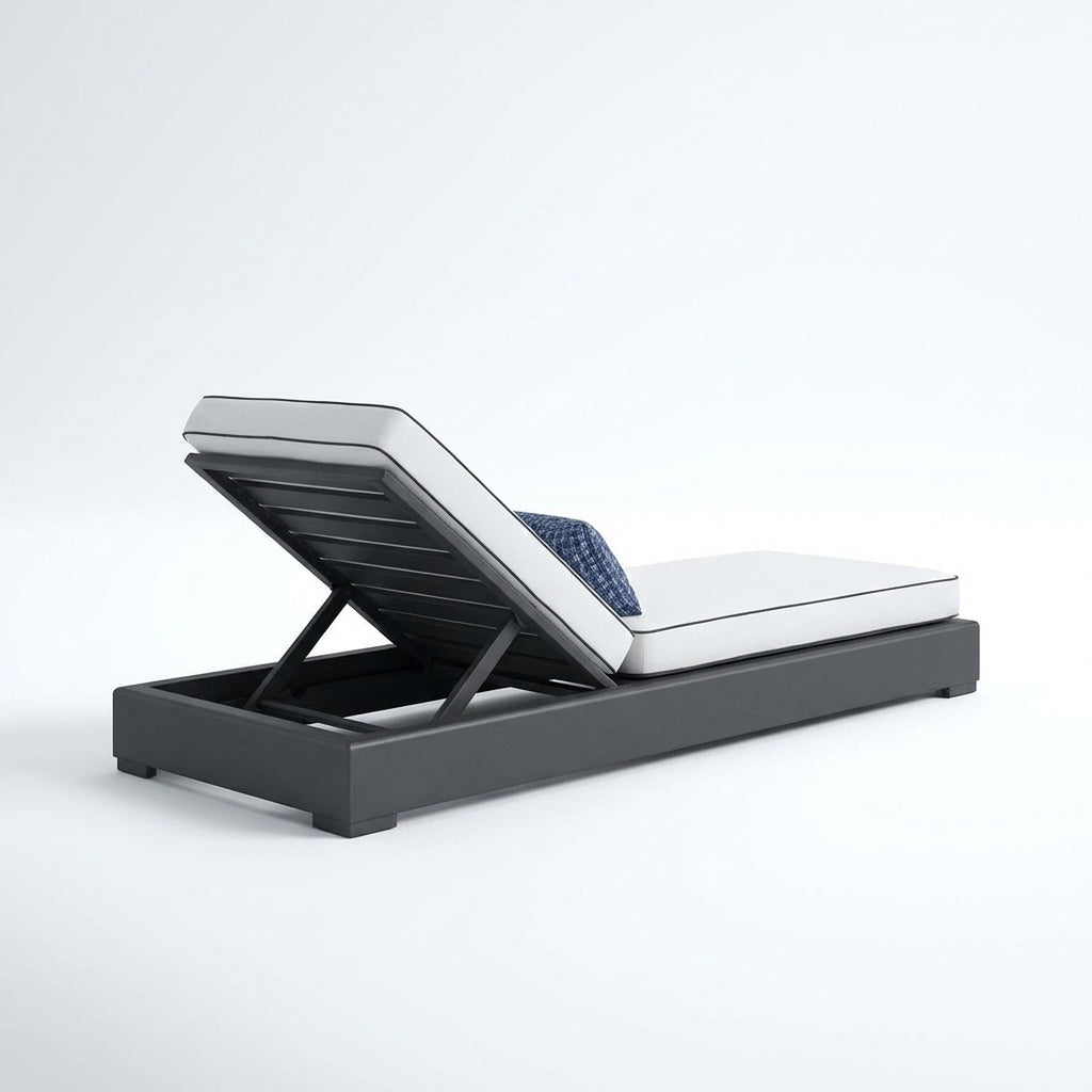 Arco Sun Lounger — back view