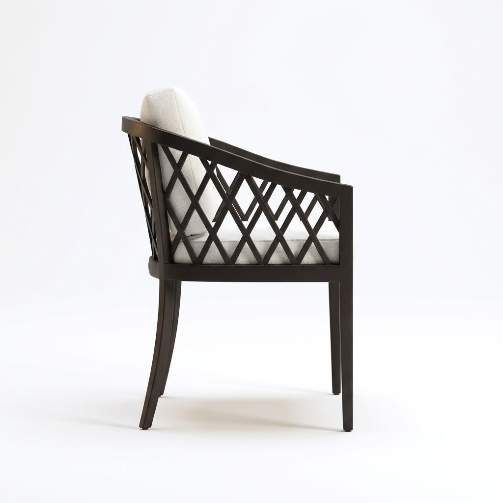 Alba Armchair — side view