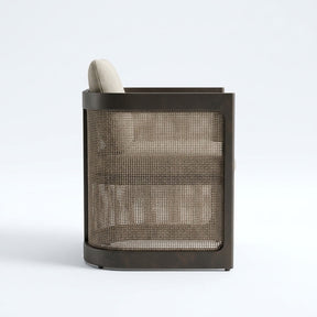 Lento Dining Armchair - Side View