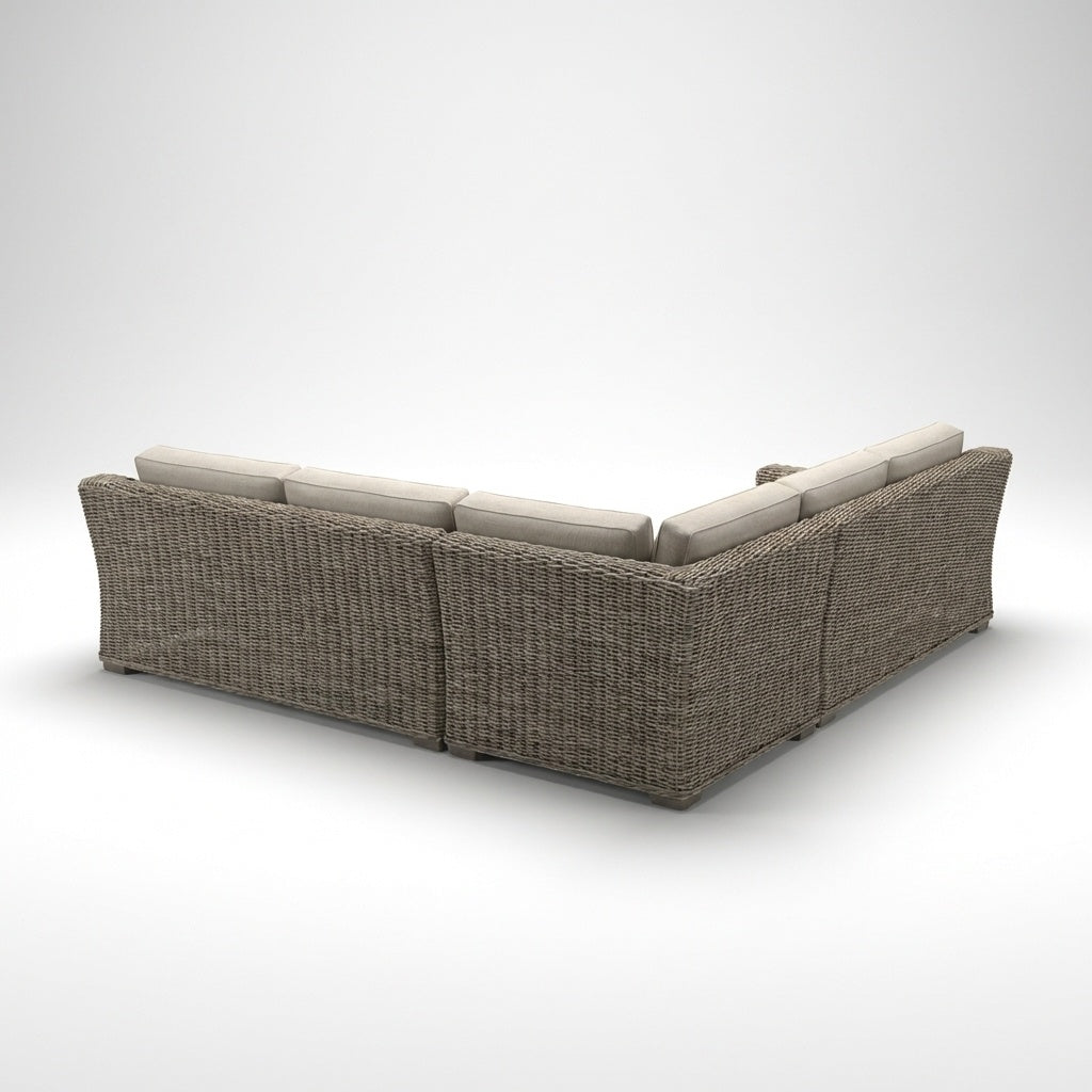 Cove L Shaped Sofa - Back View