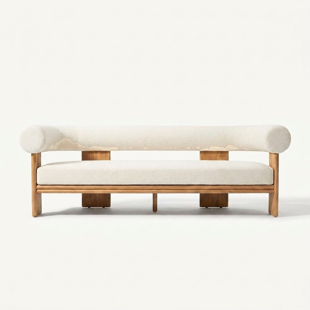 Cielo Sofa (Teak) — Front View