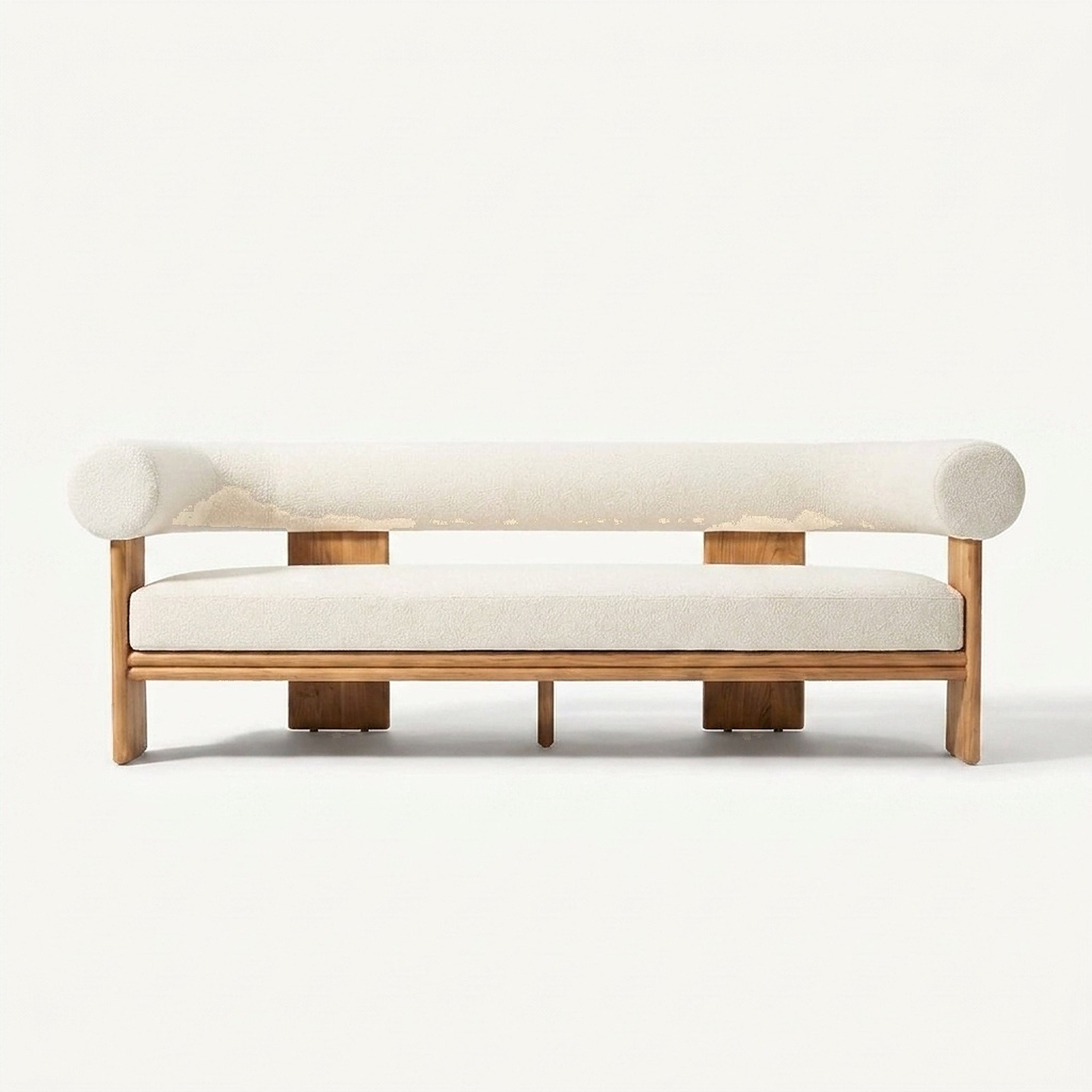 Cielo Sofa (Teak) — Front View