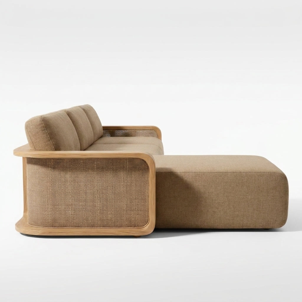 Luma Chaise Sofa (Right Hand) — side view